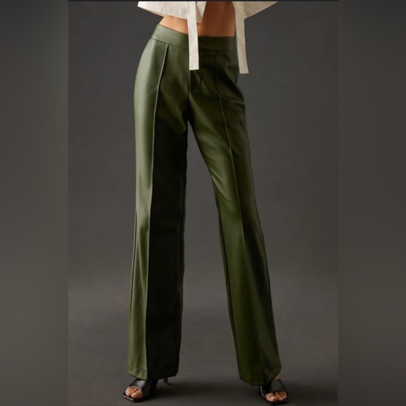 Anthropologie Avec Les Filles Faux Leather Pants - Picture 3 of 5